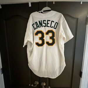 Jose Canseco A’s Jersey #33 (Rawlings) size adult 48